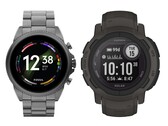 Die Garmin Instinct 2 Solar und die Fossil Gen 6 gibts derzeit zu spannenden Preisen. (Bild: Fossil / Garmin)