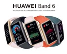 Das Huawei Band 6 bekommt ein umfangreiches Update. (Bild: Huawei)