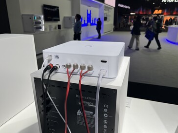 Anschlüsse des Poweramp.