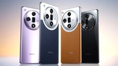 Die ersten offiziellen Renderbilder zur Oppo Find X7 Serie zeigen vier schicke Farboptionen, zwei davon (Find X7 Ultra) im Dual-Tone-Design.