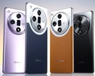 Die ersten offiziellen Renderbilder zur Oppo Find X7 Serie zeigen vier schicke Farboptionen, zwei davon (Find X7 Ultra) im Dual-Tone-Design.