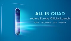 Das Realme X2 Pro und vermutlich weitere aktuelle Realme-Phones starten am 15. Oktober in der EU.
