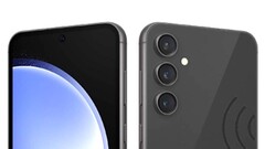 Die ersten offiziellen Pressebilder zur 2023 Fan Edition sind da: Das Samsung Galaxy S23 FE in Schwarz. (Bild: TheTechOutlook)