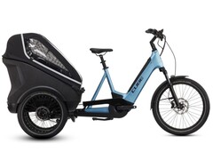 Cube hat das Trike Hybrid 750 zur Serienreife entwickelt - hier die Familienversion.