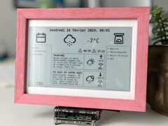 Der DailyPi ist ein Display mit E-Ink