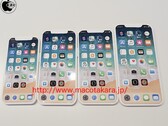 Die vier da: Apples iPhone 12 Generation ist bereits als Dummy-Kollektion zu haben.