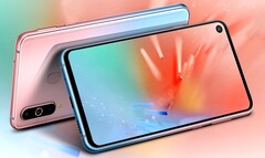 Unicorn Pink: Samsung Galaxy A8s erhält weitere Verlaufsfarbe.