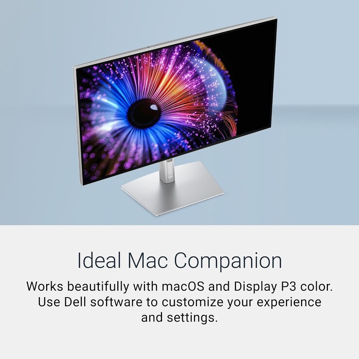 Der Monitor Dell UltraSharp U3226QER ist auch mit macOS kompatibel