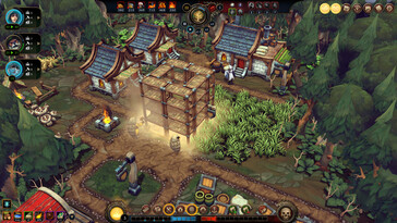 Im Bild: Ein Gameplay-Screenshot aus Against the Storm.