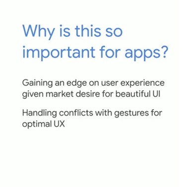 einheitliche Gestensteuerung wert legen sollte.