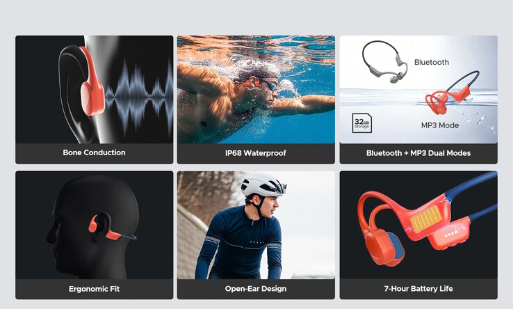 Die lokale Musikwiedergabe ist ebenso möglich wie die Nutzung an Land (Bildquelle: Doogee)