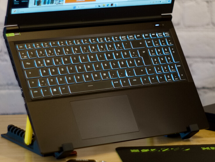 Touchpad und Tastatur