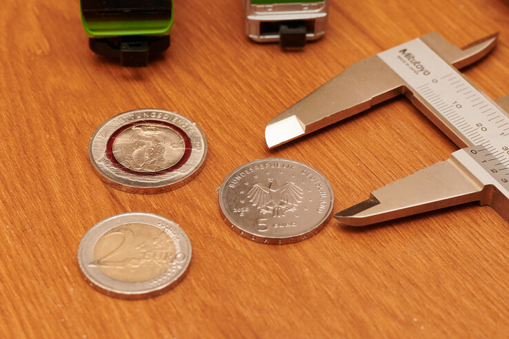 Rückseite der 5-Euro-Münze.