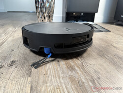 Die Seitenbürste ist zwar lang, aber leider nicht ausfahrbar.