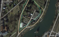 Gelbe Spur: Garmin Venu 2s, Grüne Spur: Fitbit Charge 5