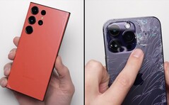 Apples Ceramic Shield schützt nur das Display, nicht aber die Rückseite des iPhone 14 Pro. (Bild: PhoneBuff)