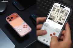 Limitierte GameBaby Transparent Edition als Flip-to-Play-Hülle für das iPhone 17 Pro Max