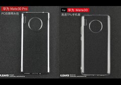 Huawei Mate 30 und Mate 30 Pro, hier ein angeblich passendes Case, sollen schon am 19. September starten.