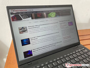 In der Sonne (ohne Reflexion)