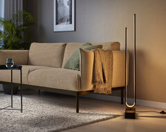 Ikea erweitert mit der Stand- und Hängeleuchte Pilskott sein Angebot an smarter Beleuchtung. (Bild: Ikea)