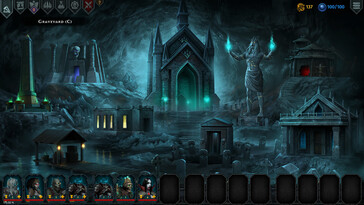 Die Umgebung in Iratus: Lord of the Dead.