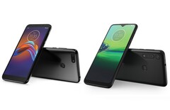 Neue Bilder zeigen uns die beiden Play-Versionen von Motorola Moto E6 (links) und Moto G8 (rechts).