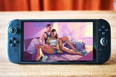 GTA VI könnte auch für die Nintendo Switch 2 erscheinen. (Bildquelle: Notebookcheck / Rockstar, bearbeitet)