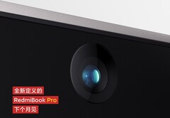Xiaomi RedmiBook Pro: Teaser zeigt Webcam.