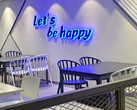 Der Mitarbeiterspeisesaal Happy Village bei SK Hynix.
