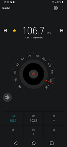 LG G7 ThinQ: Radio-App