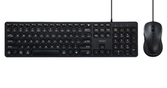 Die Targus EcoSmart-Tastatur und -Maus ermöglichen per USB-C-Kabel eine verzögerungsfreie Nutzung.