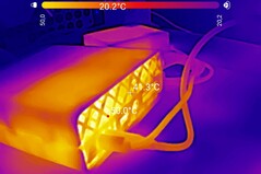 HP ZGX Nano G1n AI Station Wärmebild Rückseite