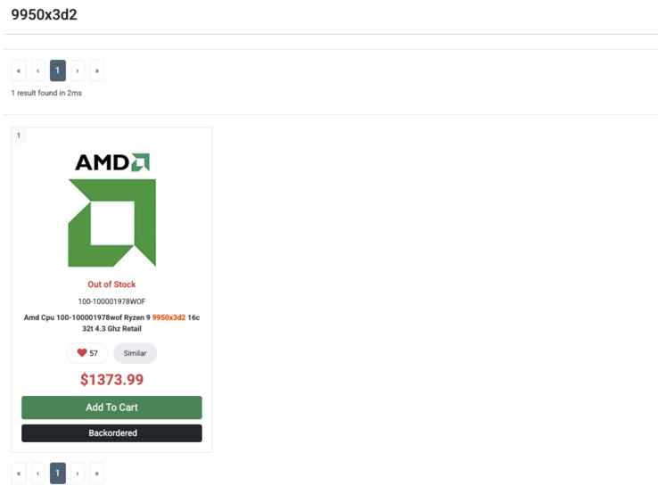 Der AMD Ryzen 9 9950X3D2 ist in einem kanadischen Online-Shop aufgetaucht