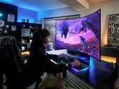 Mit dem Odyssey Ark bietet Samsung einen der größten Gaming-Monitore der Welt. (Bild: Samsung)