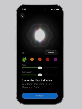 Die Stimme von Siri kann auf neueren iPhones personalisiert werden.