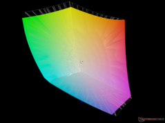 vs. Display P3 - 92,47 %