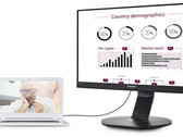 Philips: 23,8-Zoll-Monitor mit USB 3.0-Anbindung und Hub