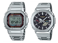 Casio G-Shock GMW-B5000D-1CJF, links / Casio G-Shock GMW-B2100SD-1CJF, rechts (Bildquelle: Great G-Shock World)