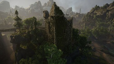 Eine Ruine in Elex.