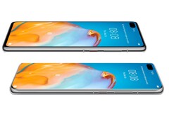 Huawei P40 (oben) und P40 Pro (unten): Die neuen Huawei-Flaggschiffe im Vergleich.