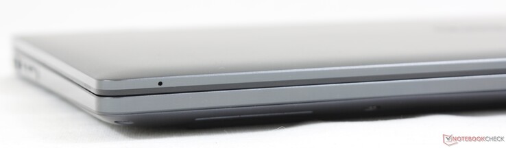 Vorderseite: Keine Anschlüsse