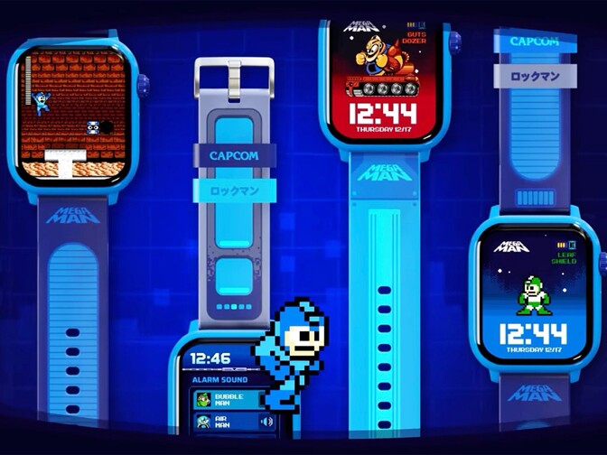 My Play Watch misst Puls und spielt Mega Man 2 direkt am