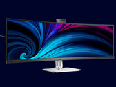 Der neueste Monitor von Philips kombiniert ein 49 Zoll VA-Panel mit Thunderbolt 4. (Bild: Philips)