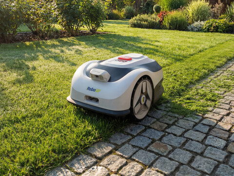 Kostet nur 499 Euro: Der Raccoon 2 SE ist ein besonders benutzerfreundlicher Mähroboter.