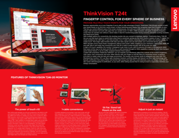 Lenovo ThinkVision T24t