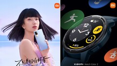 Viele neue Teaser zum Xiaomi-Schönling CIVI und der Xiaomi Watch Color 2 sind wenige Stunden vor dem Launch auf Weibo zu finden.