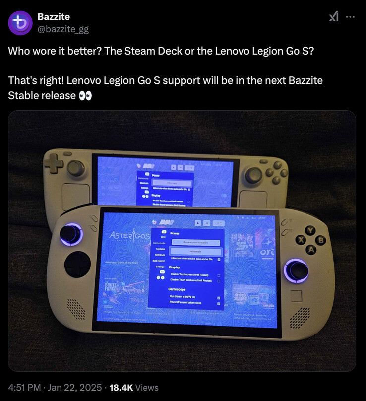 (Bildquelle: Bazzite)