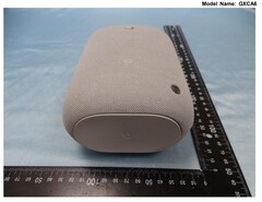 Der neue Google Nest Smart Speaker wurde bei einer japanischen Zulassungsbehörde entdeckt. (Bild: @androidtv_rumor)