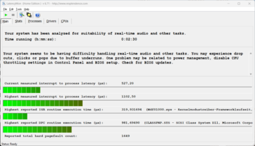 LatencyMon - Übersicht