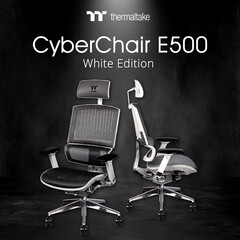 Thermaltake CyberChair E500 White Edition Büro- und Gamer-Stuhl.
